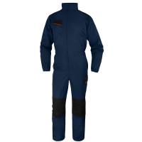 Tuta da lavoro M1CO2 - taglia L - twill-poliestere-cotone - blu-arancio - Deltaplus - M1CO2BMGT - 3295249289584 - DMwebShop