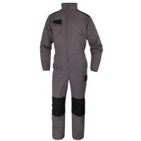 Tuta da lavoro M1CO2 - taglia XL - twill-poliestere-cotone - grigio - Deltaplus - M1CO2GRXG - 3295249289737 - DMwebShop