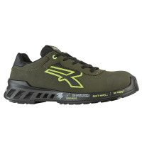 Calzatura di sicurezza Ryan S3 - numero 42 - microfibra effetto nabuk - verde - U-power - RV20304-42 - 8033546514375 - DMwebShop