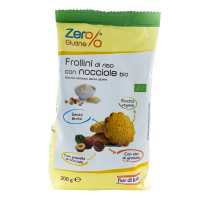 Frollini - con nocciole - 200 gr - conf. 9 pezzi - Zer%glutine - 35798 - 8016323045088 - DMwebShop