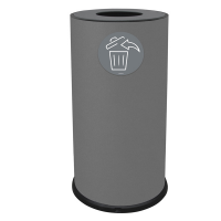 Contenitore per raccolta differenziata - 1 scomparto - 70 lt - grigio - Stilcasa - 871/G - 8033630038862 - DMwebShop