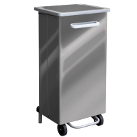 Contenitore a pedale Gastro - 110 lt - acciaio - Stilcasa - 748A/110M - DMwebShop
