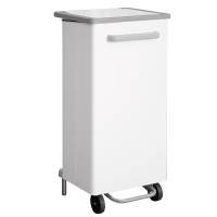 Contenitore a pedale Gastro - 110 lt - bianco - Stilcasa - 748B/110M - 8033630048335 - DMwebShop