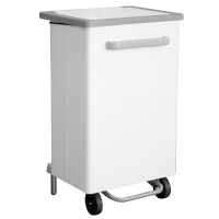 Contenitore a pedale Gastro - 90 lt - bianco - Stilcasa - 749B/90M - 8033630048359 - DMwebShop