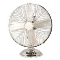 Ventilatore Cromo da tavolo - pala Ø 30 cm - 35 W - metallo cromato - Cfg - EV015 - 8016818104801 - DMwebShop