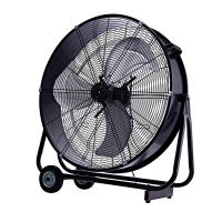 Ventilatore industriale Uragano 82 - carrellato - metallo - nero - Cfg - EV089 - 8016818109783 - DMwebShop
