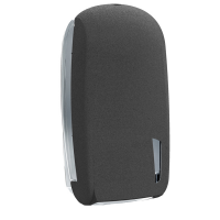 Dispenser per carta igienica interfogliata Skin - piegata a V e Z - 32,8 x 13,5 x 16,5 cm - 550-450 fogli - pietra - Mar Plast - A90910PO - 8020090108037 - DMwebShop