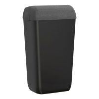 Cestino gettacarte Skin - con coperchio - 54,5 x 22,5 x 33,5 cm - 23 lt - pietra - Mar Plast - A74049NPO - 8020090108112 - DMwebShop