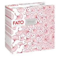 Tovagliolo linea AirLaid - carta - 40 x 40 cm - biloba-bordeaux - conf. 50 pezzi - Fato - 88453700 - 8000664845377 - DMwebShop