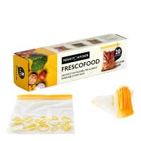 Buste per alimenti FrescoFood - small - 21 x 21,5 cm - conf. 20 pezzi - Perfetto - 29161 - 8052474291615 - DMwebShop