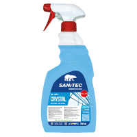 Detergente multiuso Crystal Vetri - antialone - 750 ml - Sanitec - 1866-S - 8032680391422 - DMwebShop