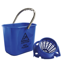 Secchio Polar - con strizzatore - 15 lt - blu - Perfetto - 26545 - 8052474265456 - DMwebShop
