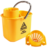 Secchio Polar - con strizzatore - 15 lt - giallo - Perfetto - 26547 - 8052474265470 - DMwebShop