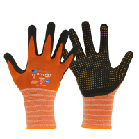 Guanti mechanical Safety Palmpro Xtraflex Prime 213 - taglia L - arancione-nero - Icoguanti - NNTDO213-L(8) - 8005830013031 - DMwebShop