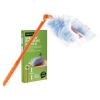 Piumino Speedy polvere - manico allungabile + 2 ricambi - Perfetto - 12841 - 8052474128416 - DMwebShop
