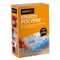 Piumino Speedy polvere - manico allungabile + 5 ricambi - Perfetto - 12840 - 8052474128409 - DMwebShop