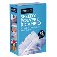 Ricambio Piumino Speedy polvere - conf. 10 pezzi - Perfetto - 12842 - 8052474128423 - DMwebShop