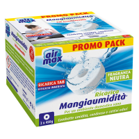 Ricarica tab Mangiaumidita' - neutra - 2 x 450 gr - conf. 2 pezzi - Air Max - D0090 - 8023779000905 - DMwebShop