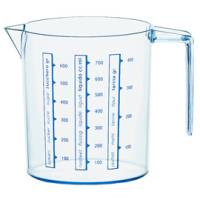 Brocca graduata 0,75 lt trasparente - 18103