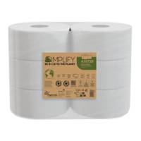 Carta igienica MiniJumbo Simplify 2 veli 15 gr goffratura mini 557 strappi - 21007