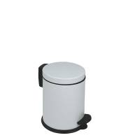 Pattumiera a pedale New Bin Basic 3 lt metallo verniciato bianco Medial 913031 - 20964