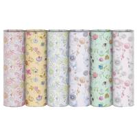 Carta regalo riciclata Fiori di campo - 100 fogli - 70 x 100 cm - fantasie assortite - Rex Sadoch - EC400F02 - 8006715255041 - DMwebShop