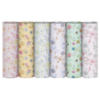 Carta regalo riciclata Fiori di campo - 100 fogli - 70 x 100 cm - fantasie assortite - Rex Sadoch - EC400F02 - 8006715255041 - DMwebShop