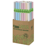 Rotolo carta regalo perlage - 2 x 0,70 mt - colori assortiti - Rex Sadoch - PE3J1ASS - 8006715075595A - DMwebShop