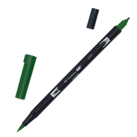 Pennarello Dual Brush 177 - dark jade - conf. 6 pezzi - Tombow - PABT-177 - 4901991901290 - DMwebShop