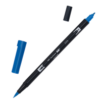 Pennarello Dual Brush 555 - ultramarine - conf. 6 pezzi - Tombow - PABT-555 - 4901991901740 - DMwebShop