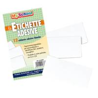 Etichetta adesiva segnanome - 6,3 x 2,8 cm - bianco - busta 12 pezzi - Colorosa - 61046891 - 8004428046888 - DMwebShop