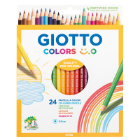 Pastelli colorati Colors 3.0 - Ø mina 3 mm - astuccio 24 pezzi - F278400 Giotto - 8000825056420 - DMwebShop
