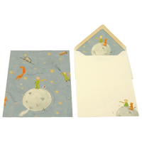Biglietto + busta Piccolo Principe - 190 x 250 mm - conf. 5 pezzi - Kartos - 01420100 - 8009162368272A - DMwebShop