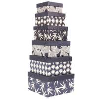 Set scatole regalo - dimensioni assortite - fantasia Faith - conf. 6 pezzi - No Brand - HK-95 - 8699071183051 - DMwebShop