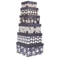 Set scatole regalo - dimensioni assortite - fantasia Faith - conf. 6 pezzi - No Brand - HK-95 - 8699071183051 - DMwebShop