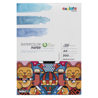 Album acquerello - A4 - 300 gr - 20 fogli - Plus - Carioca - 45223 - 8003511452230 - DMwebShop