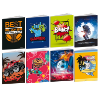 Maxiquaderno Kid Boy 2024 - A4 - rigo di 1a - 21 fogli - 80 gr - conf. 10 pezzi - Blasetti - 8543 - 8007758285439 - DMwebShop