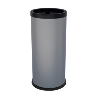 Posacenere autoestinguente coperto da terra - Ø 31 cm - H 72 cm - grigio - Stilcasa - 540/G - 8033630000760 - DMwebShop