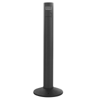Posacenere da esterno - Ø 11,7 cm - altezza 105 cm - alluminio verniciato - nero - Stilcasa - 701/N - 8033630001774 - DMwebShop