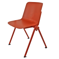 Seduta attesa Plus - senza braccioli - rosso - Unisit - PLVPBR ROSSO - DMwebShop