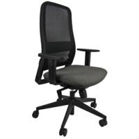 Poltrona semidirezionale Titan - nero - Unisit - TTN/BR2D/SN - DMwebShop