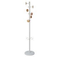 Appendiabiti a 6 ganci Music + 3 miniganci 175 cm - bianco-legno - Alba - PMMUSIC BC - 3129710016204 - DMwebShop