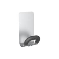 Appendiabiti magnetico - 7,4 x 6,8 x 14,3 cm - 1 posto - acciaio - Alba - PMMAG 2 - 3129710017133 - DMwebShop