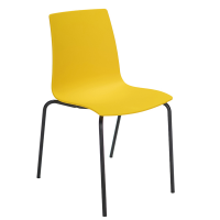 Seduta Candy - PPL - giallo-nero opaco - Grandsoleil - S3341GB - 100643CNF01 - DMwebShop