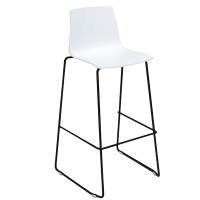 Sgabello Imola Fix - nero opaco-bianco - Grandsoleil - S2903NE - 100649PZ - DMwebShop