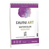 Album spiralato Watercolor - 23 x 29,7 cm - 300 gr - 20 fogli - Favini Art - A290024 - 8007057110203 - DMwebShop