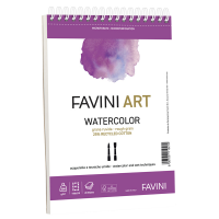 Album spiralato Watercolor - A5+ - 300 gr - 20 fogli - Favini - A290025 - 8007057110210 - DMwebShop