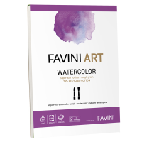 Album collato Watercolor - A4 - 300 gr - 10 fogli - Favini Art - A420384 - 8007057110227 - DMwebShop
