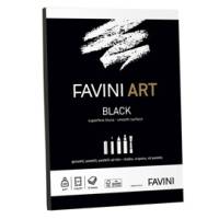 Album collato Black - A4 - 320 gr - 10 fogli- Favini Art - A42A104 - 8007057110265 - DMwebShop