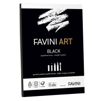 Album collato Black - A4 - 320 gr - 10 fogli - Favini - A42A104 - 8007057110265 - DMwebShop